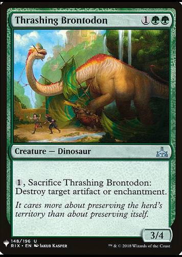 Thrashing Brontodon (Verwüstendes Brontodon)
